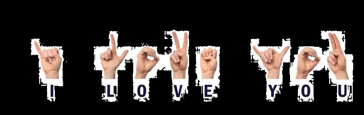 how to say in sign language i love you